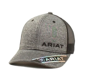 ARIAT Herren Baseball Cap grau mit schwarzen Akzenten - Bild 1 von 1