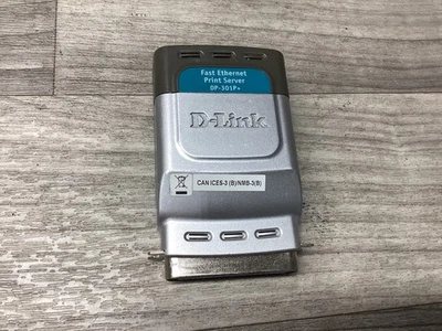 D-Link Fast Ethernet Print Server  DP-301P+ #105N69 - Image 1 of 4