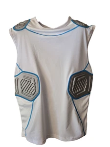 Camisa de Compresión Champro FJU10 Bull Rush Talla Adulto XL, Color Blanco - Imagen 1 de 3