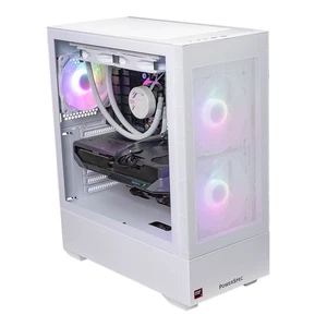 PowerSpec G755 Gaming Desktop PC Ryzen 7 9800X3D RX 9070 XT 32GB 2TB WiFi W11P - Picture 1 of 7