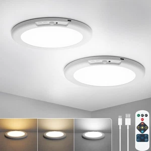2Pack Rechargeable Closet Lights Motion Sensored, Battery Powered Shower Lamp... - Picture 1 of 7