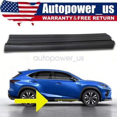 Right Front Lower Door Molding and Beltlines Fits 15-21 Lexus NX200t 75073-78010 - Image 1 of 4