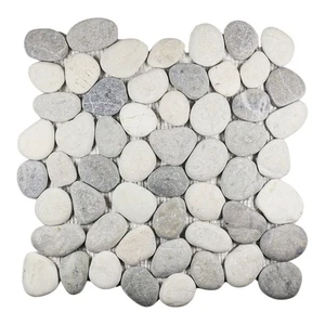 Misty Pebble Naturstein Mosaik Wand & Bodenfliese ($ 9,33/sqFt) - Bild 1 von 10