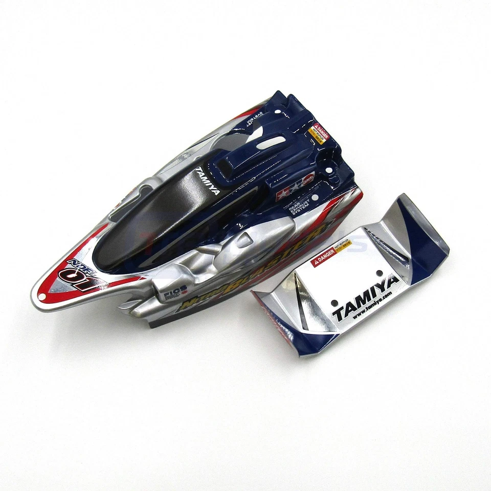 Tamiya 43521 Nitro Blaster/NDF-01, 8084143 Pre-Painted Body Shell & Wing, NEW - Image 1 of 1