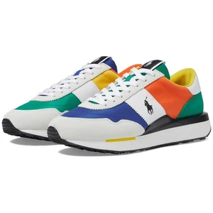 Zapatillas bajas Polo Ralph Lauren Train 89 talla US 8D bloques de color asimétricos - Imagen 1 de 7