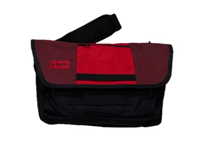 Bolsa carteiro Timbuk2 laptop tiracolo vermelha/preta TSF14 OG Flight (rara) (nova) - Imagem 1 de 3