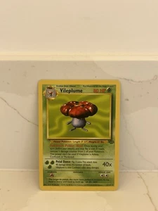 Pokémon TCG Vileplume Jungle Card 31/64 Unlimited Rare Non-Holo LP - Picture 1 of 2