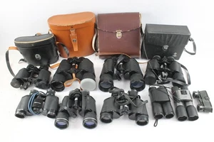 Assorted Vintage Binoculars of Various Brands and Magnifications Job Lot - Picture 1 of 6