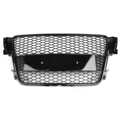 For 2008-2012 Audi A5/S5 B8/8T Black Rs5 Style Honeycomb Mesh Bumper Grille Foto 1 de 4