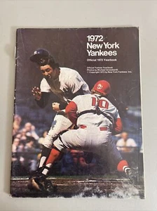 New York Yankees 1972 offizielles Jahrbuch Thurman Munson, Bobby Mercer - Bild 1 von 5