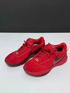 Nike LeBron XX 20 Red Liverpool Basketball Shoes Mens Size 8.5 25-218③ - Picture 1 of 15