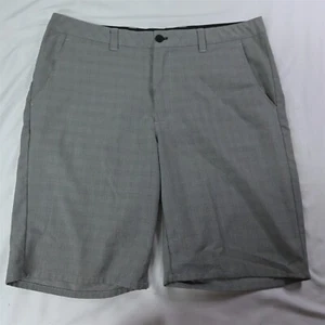 Travis Mathew 36 x 12" Gray Flat Front Stretch Tech Mens Golf Shorts - Picture 1 of 9