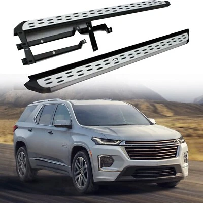Running Boards for Chevrolet Traverse 2018-2023 Side Steps Nerf Bar Accessories - Image 1 of 4