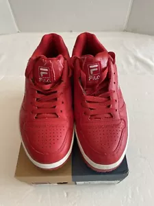 Fila Red Mens FX-100 Low Top Red Sneakers New in Box Size 9.5 - Picture 1 of 8