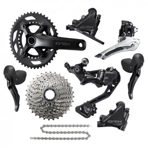 Nuevo grupo completo de grava Shimano GRX RX400 2x10 velocidades FC-RX600 46-30T 8 piezas - Imagen 1 de 12