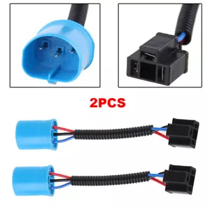 2x Adaptador de cable de faros redondos LED H4/HB2/9003 a 9007 para faros H2 2003-09 - Imagen 1 de 10