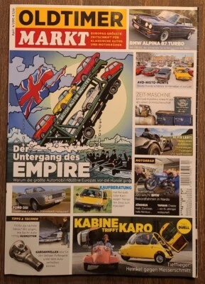Oldtimer Markt 4/2015 BMW Alpina B7S Turbo E12/Ford OSI 20M TS/Messerschmidt/VW - Bild 1 von 4