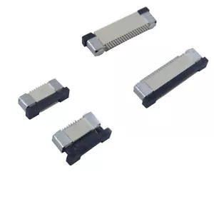 FFC/FPC Flachkabel Stecker 0,5 mm unterer Kontakt 4P/5P/6P/8/18P-60P Schublade Typ - Bild 1 von 7