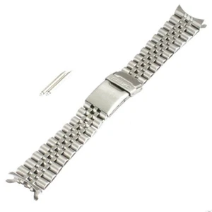 Seiko SKX007 SKX009 SKX173 SKX175 Jubilee Bracelet  Stainless Steel Genuine - Picture 1 of 2