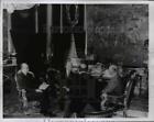 1964 Press Photo Francisco Franco Spain's chief of State talks with Robert Wood