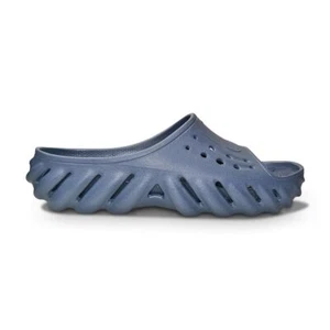 Hombre Crocs Eco Deslizar Estilo Nuevo Ondulado Suela Azul Marino 208170-4EA - Imagen 1 de 5