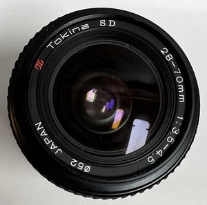 Tokina SD 28-70mm f/3.5-4.5 Macro Camera Lens Manual Focus With Pentax Hard Case - Picture 1 of 17