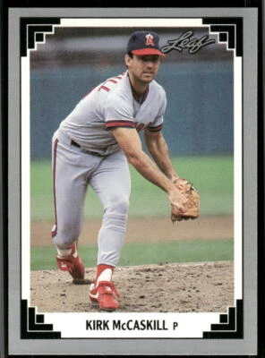 1991 Leaf #199 Kirk McCaskill - Image 1 of 2