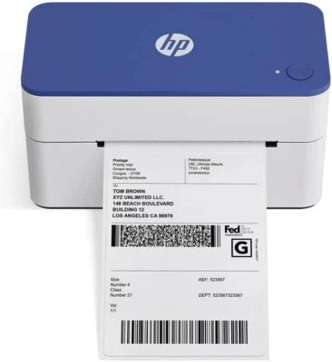 HP - Direct Thermal Label Printer KE103 USB, Shipping, Barcode, & More - Image 1 of 4