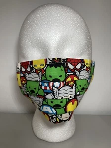 The Avengers: Iron man, Captain Anerica, Thor, Hulk, and Spiderman Face Mask - Picture 1 of 4