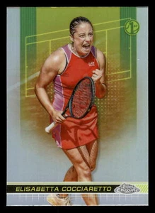 2024 Topps Cromo Tenis ELISABETTA COCIARETTO REFRACTOR #117 - Imagen 1 de 2