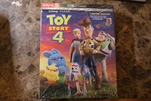 Toy Story 4 (4K + Blu-Ray + Digital) - Target Exclusive W/ Storybook NEW SEALED - Picture 1 of 1