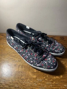 Women’s Kate Spade Keds Floral Tennis Shoes Size 8 - Picture 1 of 10