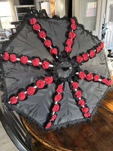 Steam Punk Parasol Civil War Umbrella Victorian Promenade Costume Halloween New - Picture 1 of 4