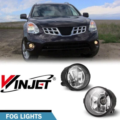 Pair Fog Lights Fit For Nissan Murano 2009 2010 2011 2012 Clear Front Lamps New - Imagem 1 de 4