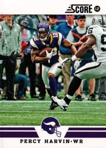 2012 Score Football #139 - Percy Harvin - Minnesota Vikings  12-107 - Picture 1 of 2