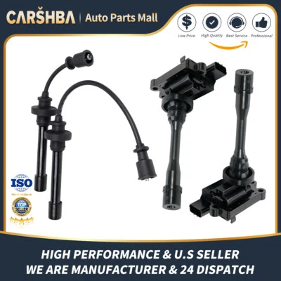 Spark plug wire For Mitsubishi Eclipse Lancer Galant Mirage 2.0L 2.4L MD338623 - Image 1 of 4