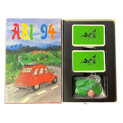 Abi 94 Spiel Unbespielt Kartenspiel Abitur Schule Streber Faulenzer 90er 90s - Bild 1 von 4
