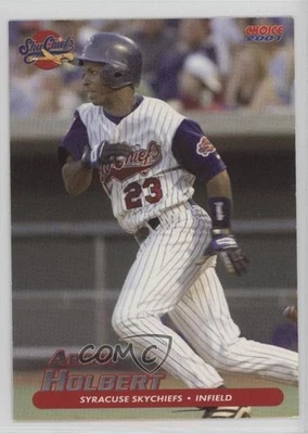 2001 Choice Syracuse SkyChiefs Aaron Holbert #01 - Image 1 of 2