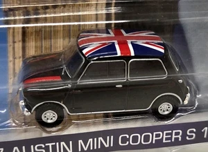 Greenlight 1/64 Austin Mini Cooper S 1275 1967 Black Diecast Model Car - Picture 1 of 4