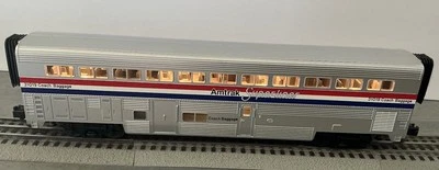 MTH O Amtrak SuperLiner Coach-Baggage Combination Passenger Car #31019 - Image 1 of 4