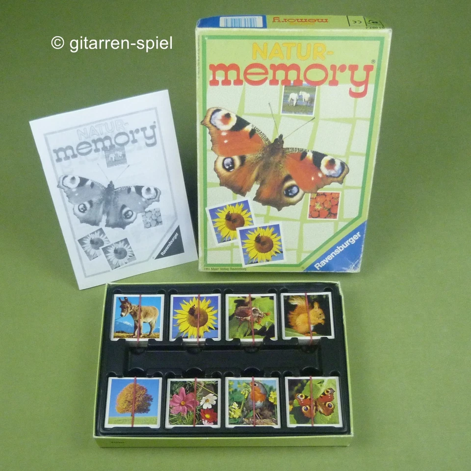 Original Natur Memory - Komplett Top! Ravensburger ©1992 ab 6 Jahren - Bild 1 von 4