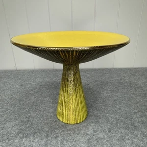 Aldo Londi Ceramic " Seta" Compote for Bitossi, Italy, c.1965 Footed Bowl - READ - Picture 1 of 20