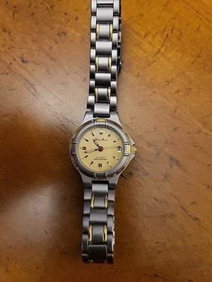 PHILIP PERSIO 2TONE WATCH QUARTZ MOVEMENT Perfect Condition Needs Battery  - Image 1 of 4