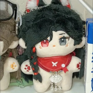 12cm Anime Tian Guan Ci Fu Cosplay Cotton Doll Keychain Hua Cheng Plushies Toy - Picture 1 of 8
