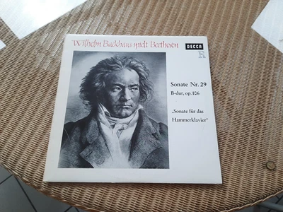 Beethoven SONATE NR. 29 B-DUR OP. 106 Hammerklavier Wilhelm Backhaus - Bild 1 von 4