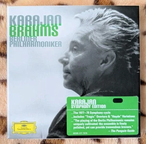Brahms: The Symphonies - Herbert Von Karajan - 3CD Box Set - Picture 1 of 3