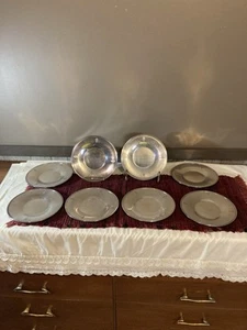Vintage Set Of 8 Rare Community Plate Birds Of Paradise 7.75” Plates - Picture 1 of 12