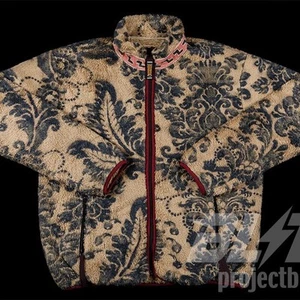 Kapital Damask Fleece Zip Sweater Jacket Virgin Maria Size 4 - Picture 1 of 11