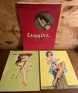 Partial 1948 Vtg Pin-up Girl Art Calendar. 9 Months Total+ 2 Pics - Picture 1 of 4