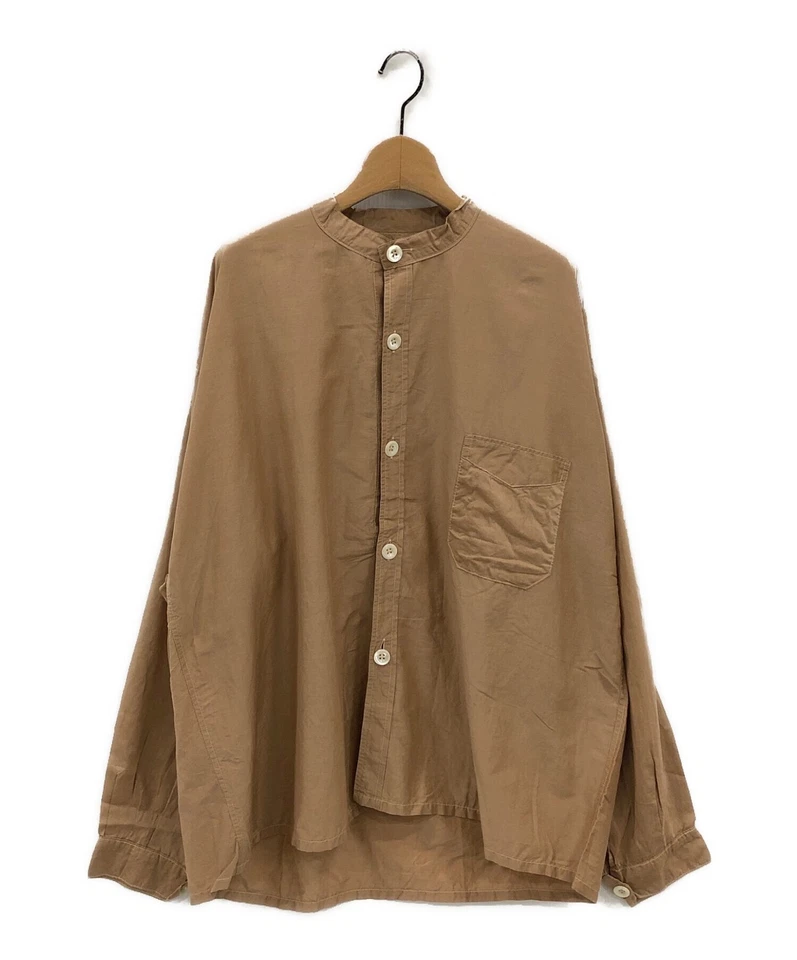 Camisa Saco Algodón Seda THE CIRCA BRAND Talla: 16 1/2 Beige Hombre Foto 1 de 2
